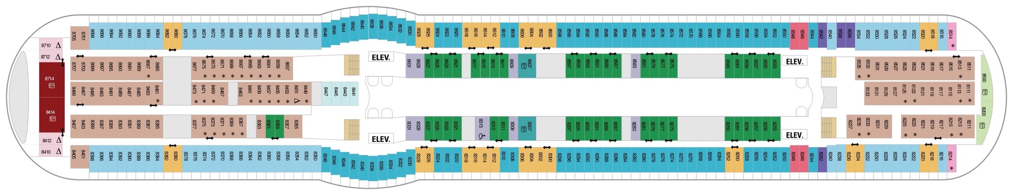 Deck 8 plan